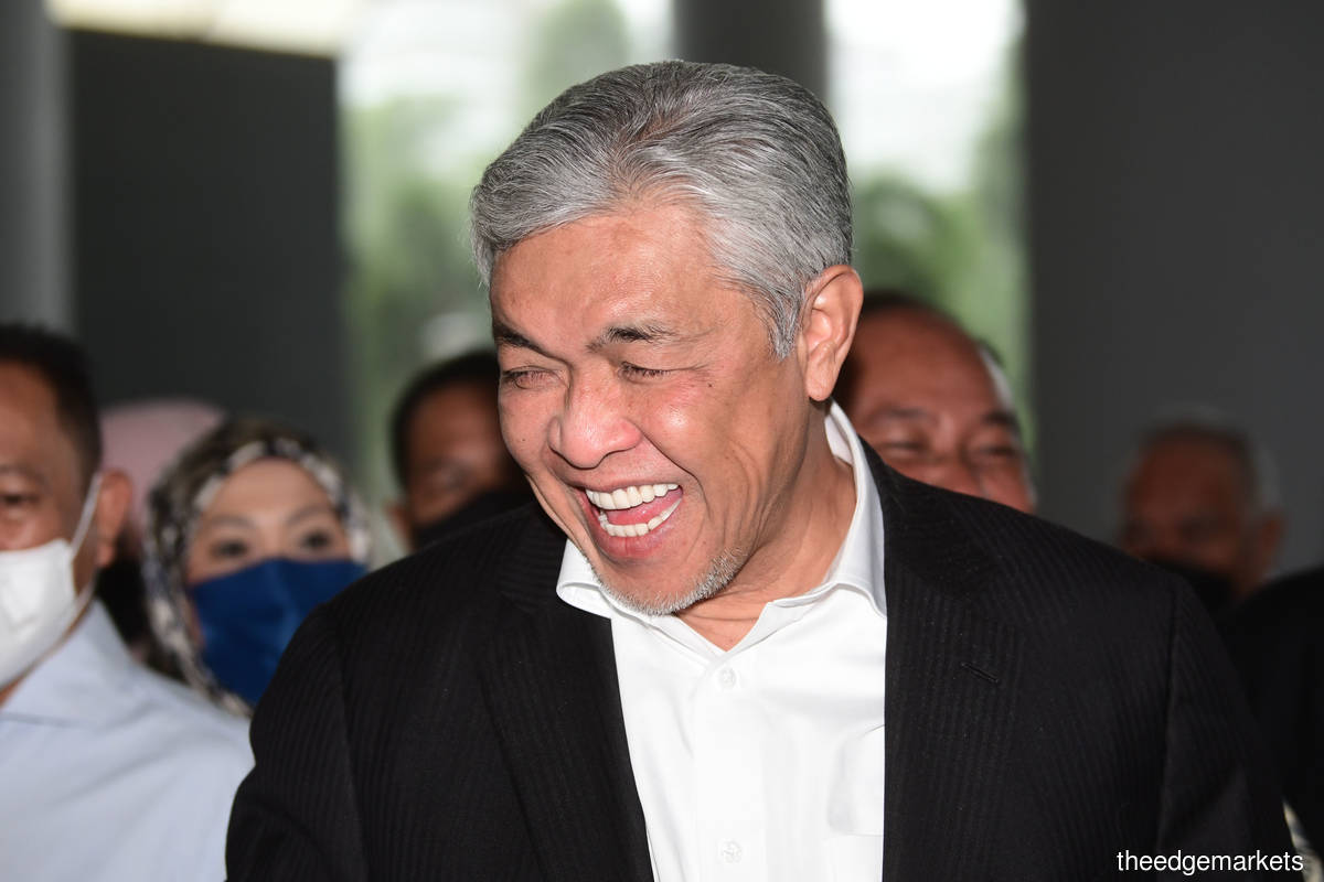 In deciding whether to call Zahid's defence to be entered, the judge must decide whether the prosecution has a prima facie case or, in other words, Zahid has a case to answer in rebutting the charges or allegations made against him. (Photo by Patrick Goh/The Edge)